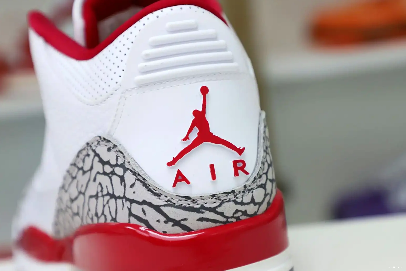 Retro Jordan Red(CT8532-126） Cardinal Kimikick  3 Air 0520